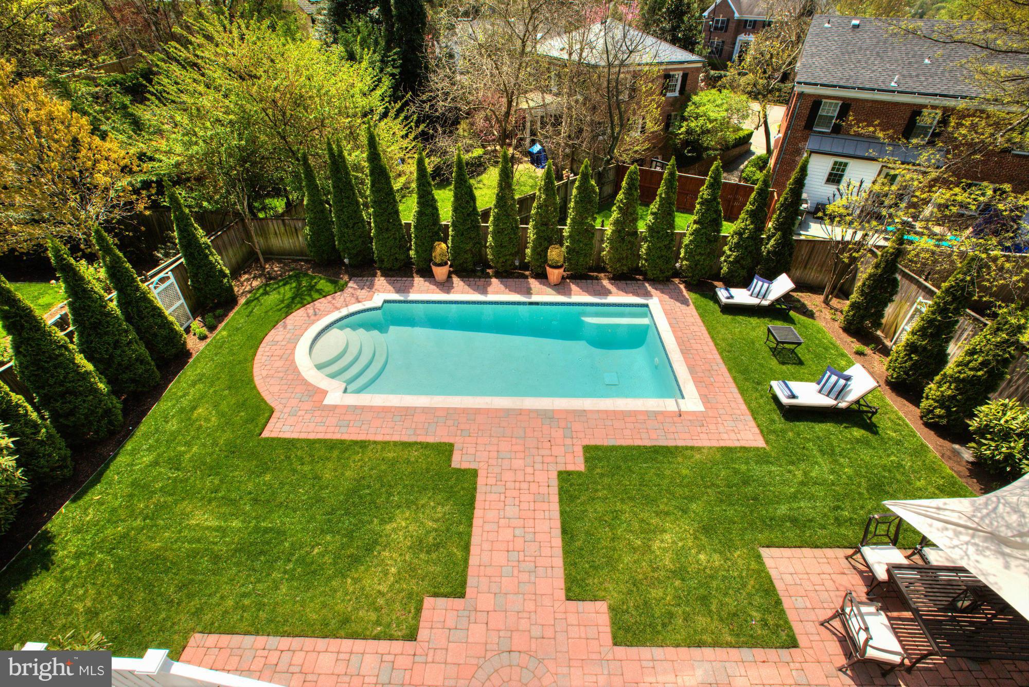 4636 Reservoir Road Northwest Washington, DC 20007 - Photo 18 of 23 Stunning Rear Yard