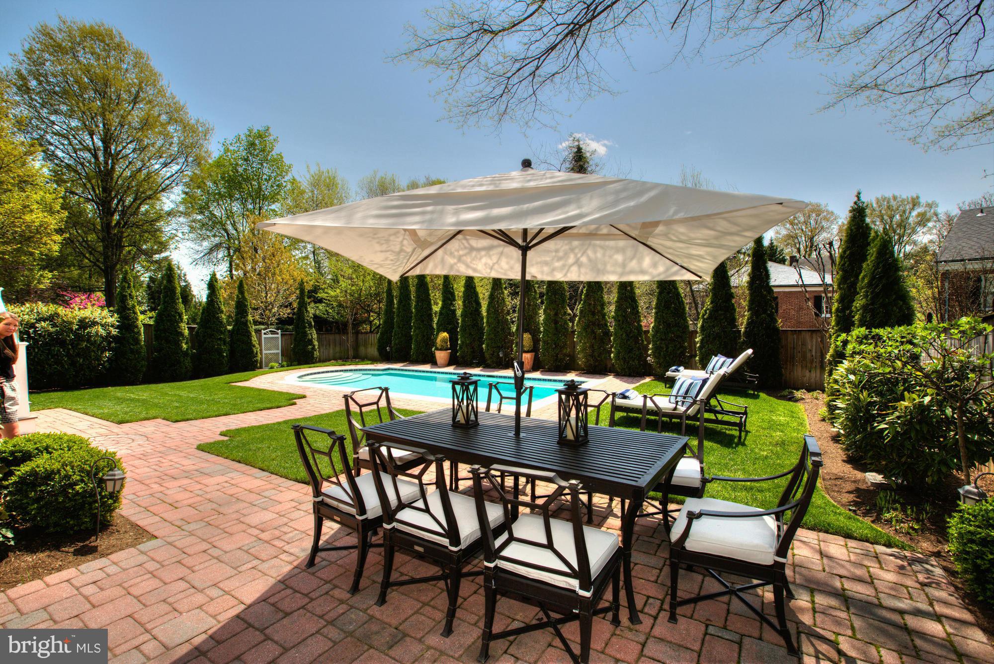 4636 Reservoir Road Northwest Washington, DC 20007 - Photo 21 of 23 Stunning Rear Yard