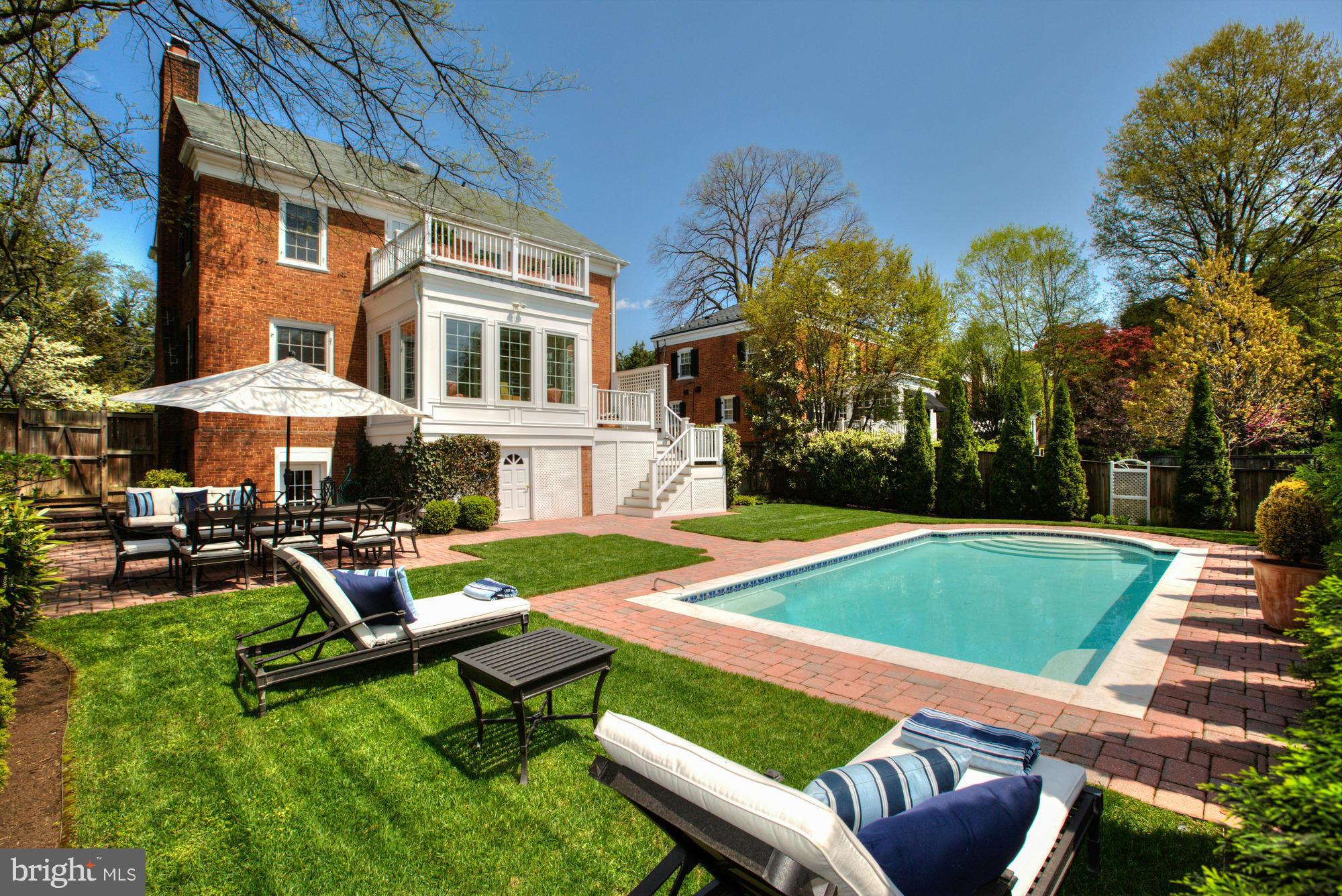 4636 Reservoir Road Northwest Washington, DC 20007 - Photo 22 of 23 Stunning Rear Yard