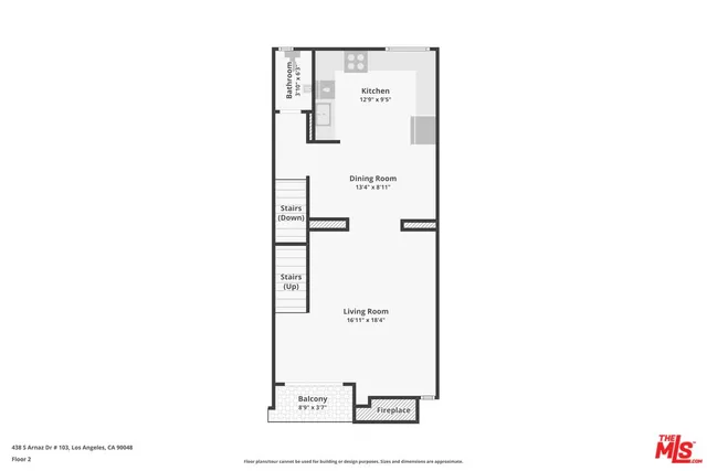 $1,395,000 | 438 Arnaz Drive, Unit 103, Los Angeles, CA 90048