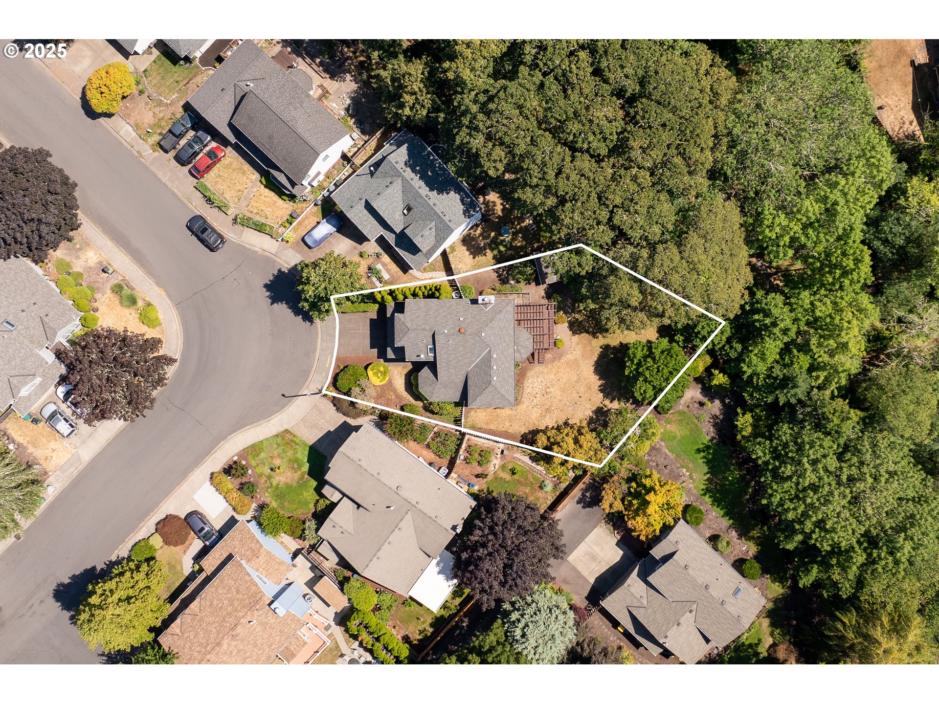 16732 Southwest Hargis Road Beaverton, OR 97007 - Photo 40 of 42 Approximate Property Lines