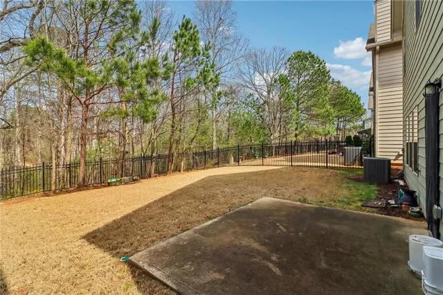 a view of outdoor space and yard