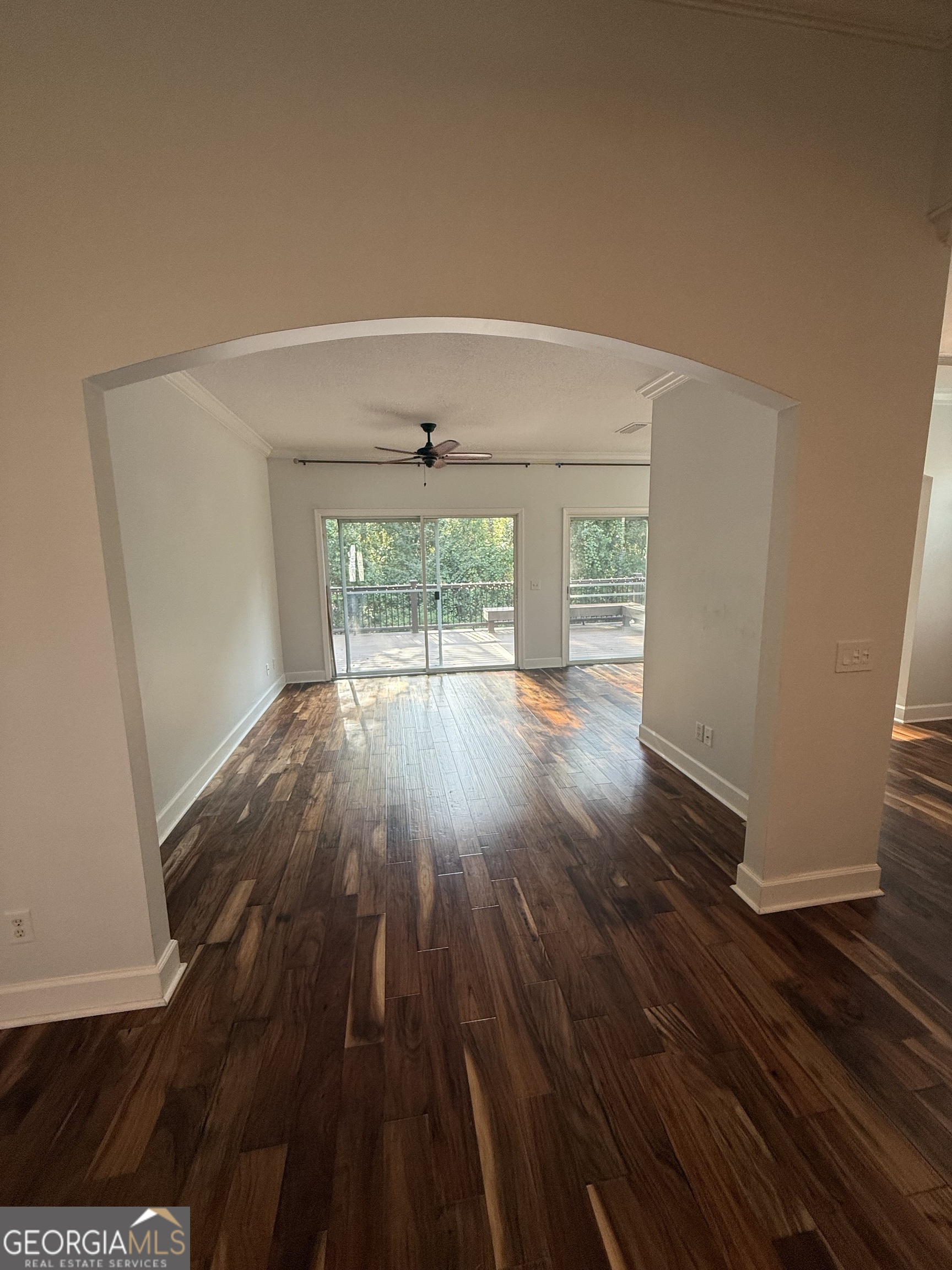 1603 Sandpiper Court St. Marys, GA 31558 - Photo 25 of 33 wooden floor in an empty room with a window