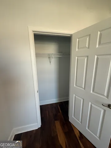 a view of wooden floor