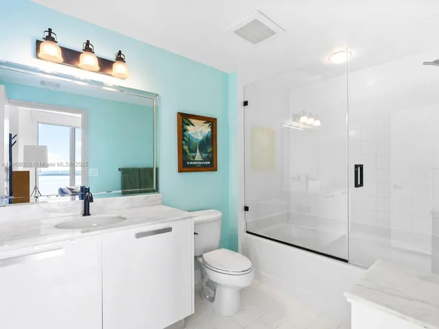 a view of a balcony with an ocean view