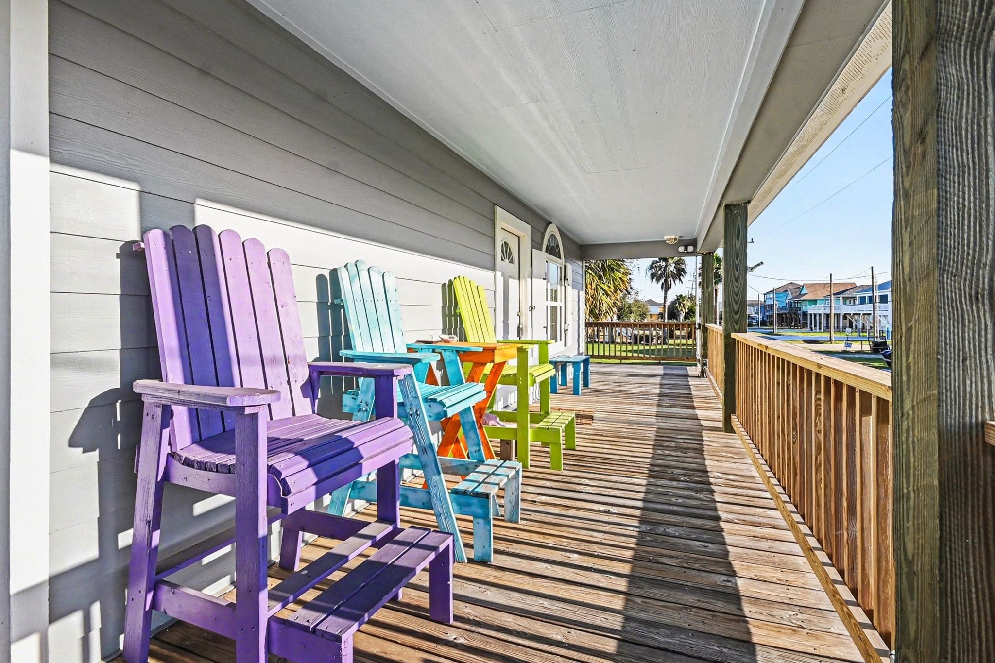 970 Wommack Drive Crystal Beach, TX 77650 - Photo 8 of 49 FULL WRAPAROUND DECK.