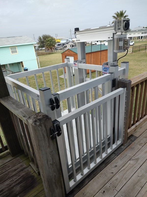 970 Wommack Drive Crystal Beach, TX 77650 - Photo 10 of 49 a view of roof deck with seating space