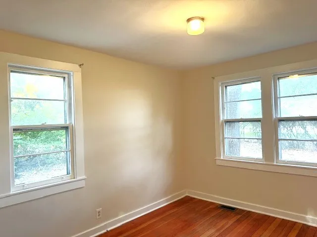 a view of a storage room