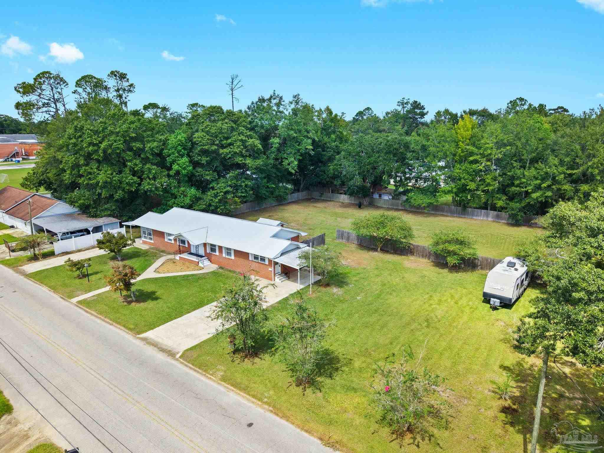 301 East Craig Street Atmore, AL 36502 - Photo 56 of 64 an aerial view of a house