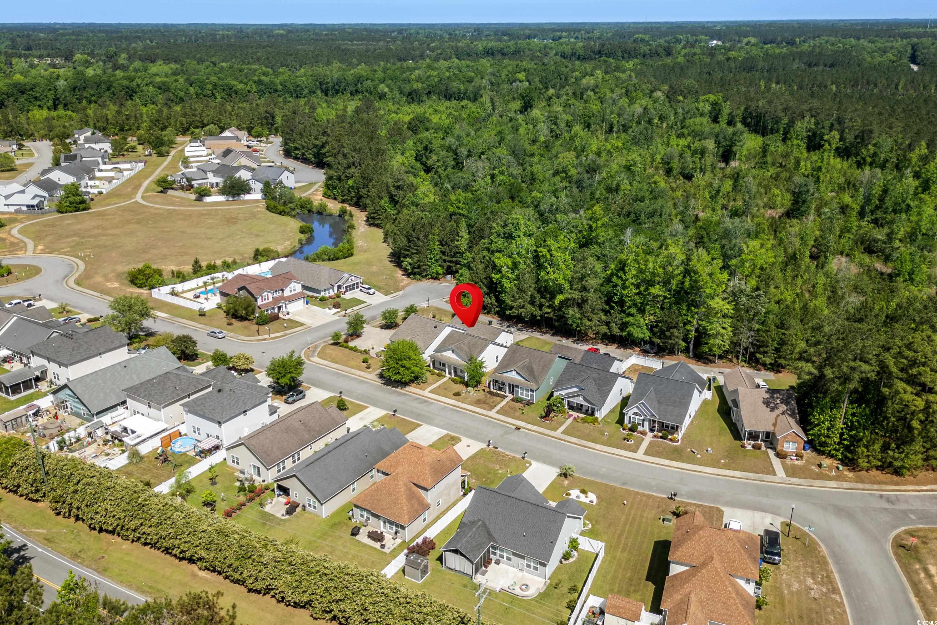 908 Oglethorpe Drive Conway, SC 29527 - Photo 33 of 40 Bird's eye view with a residential view and a wood