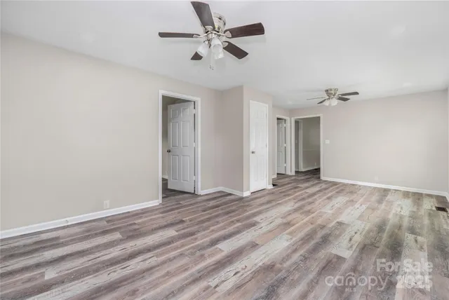 wooden floor in an empty room