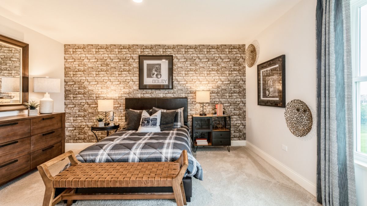 16155 Lake View Road Plainfield, IL 60586 - Photo 5 of 17 a living room with furniture and a fireplace