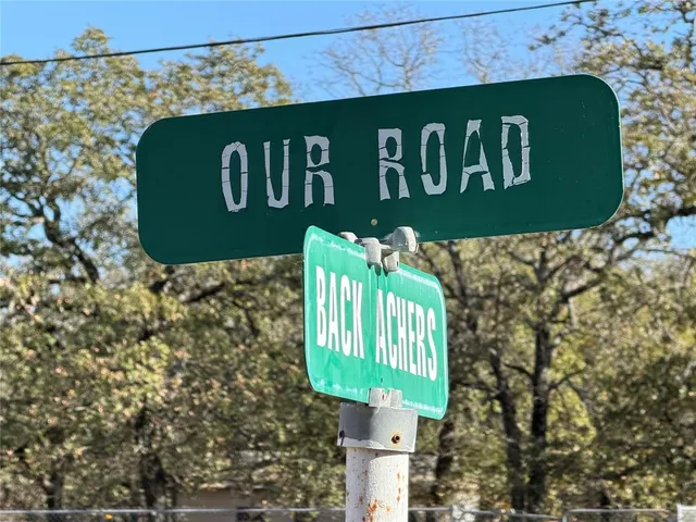 a sign broad on a street