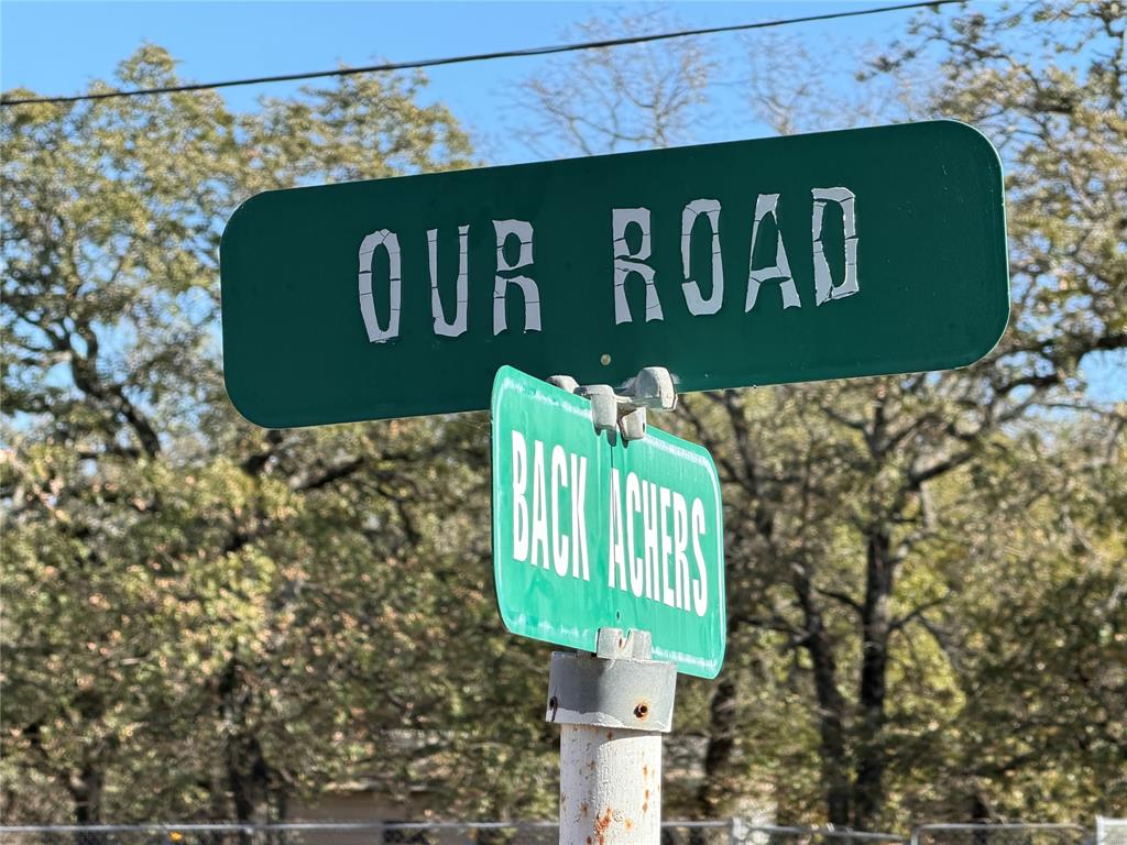 a sign broad on a street