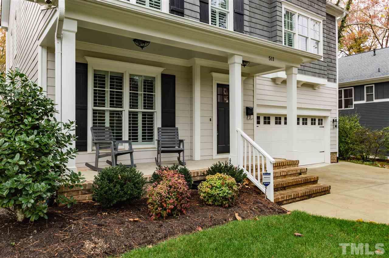 511 Mial Street Raleigh, NC 27608 - Photo 2 of 25 front view of a house with a yard
