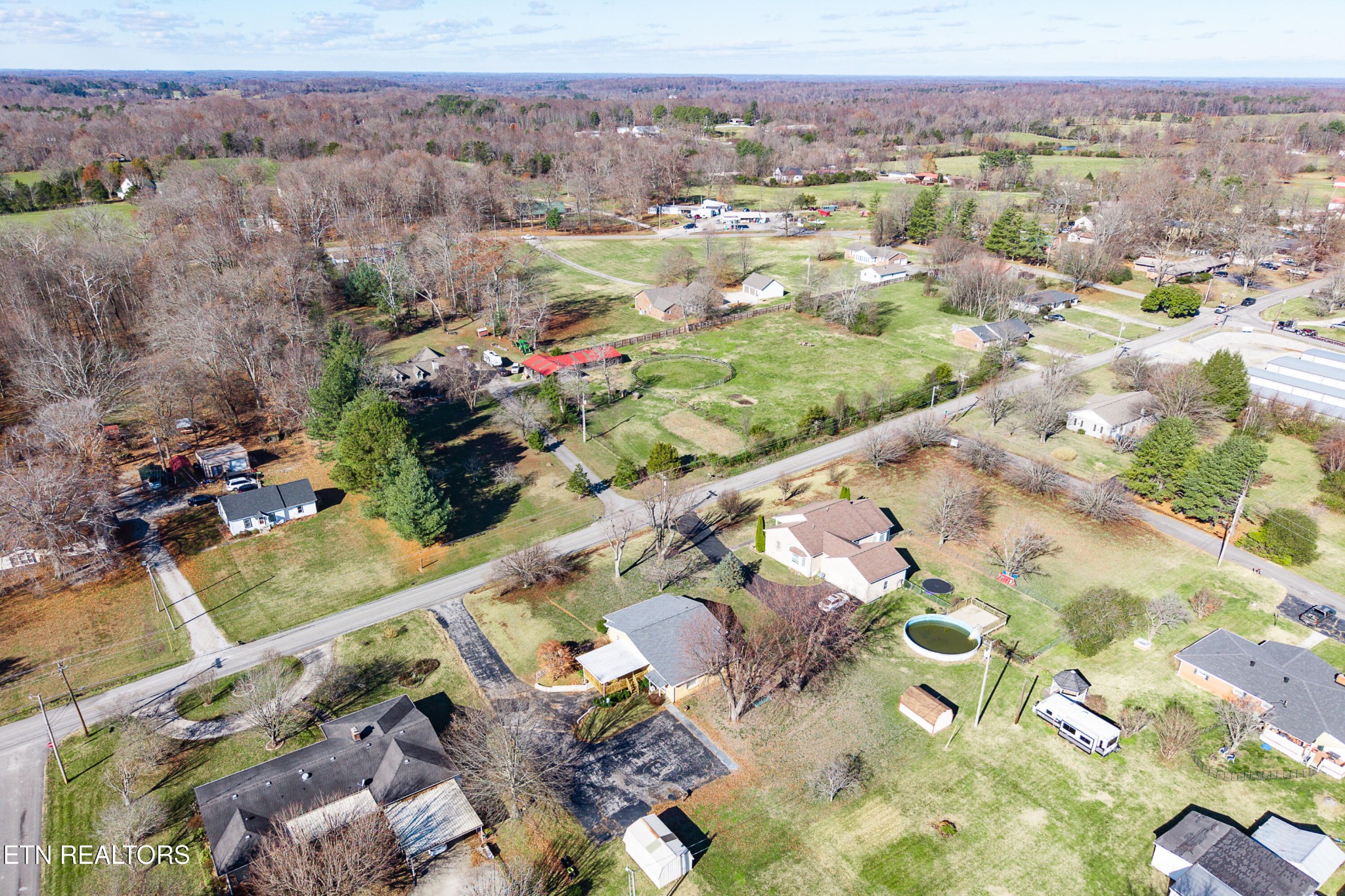 3323 Fisk Road Cookeville, TN 38506 - Photo 31 of 31 an aerial view of multiple house