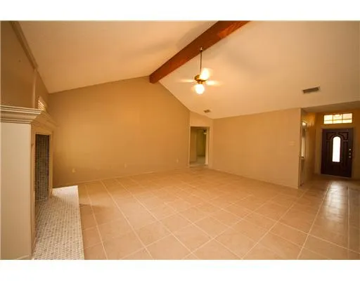a view of empty room