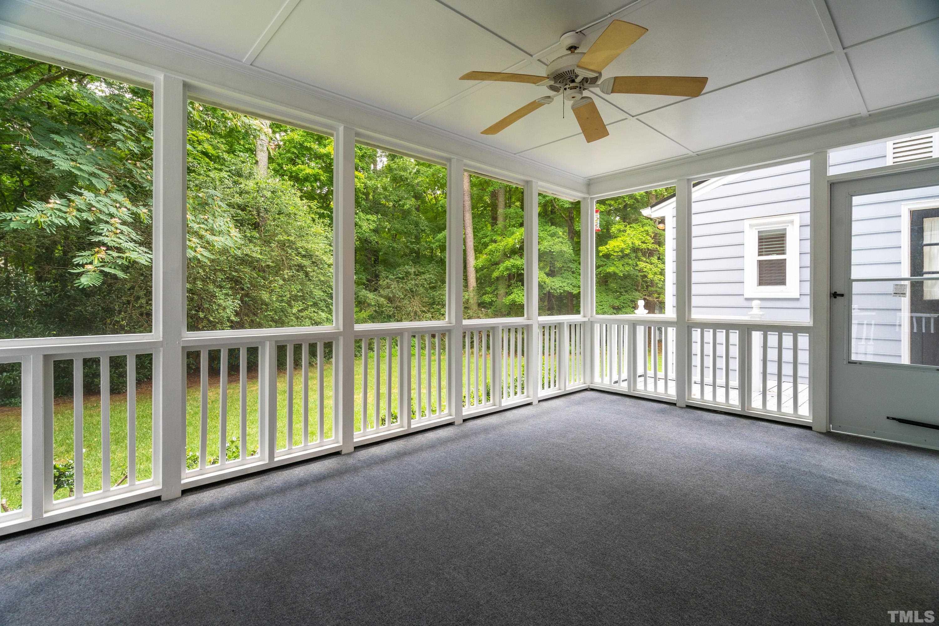 2013 Countrywood Road North Raleigh, NC 27615 - Photo 43 of 73 a view of a room with window and a ceiling fan