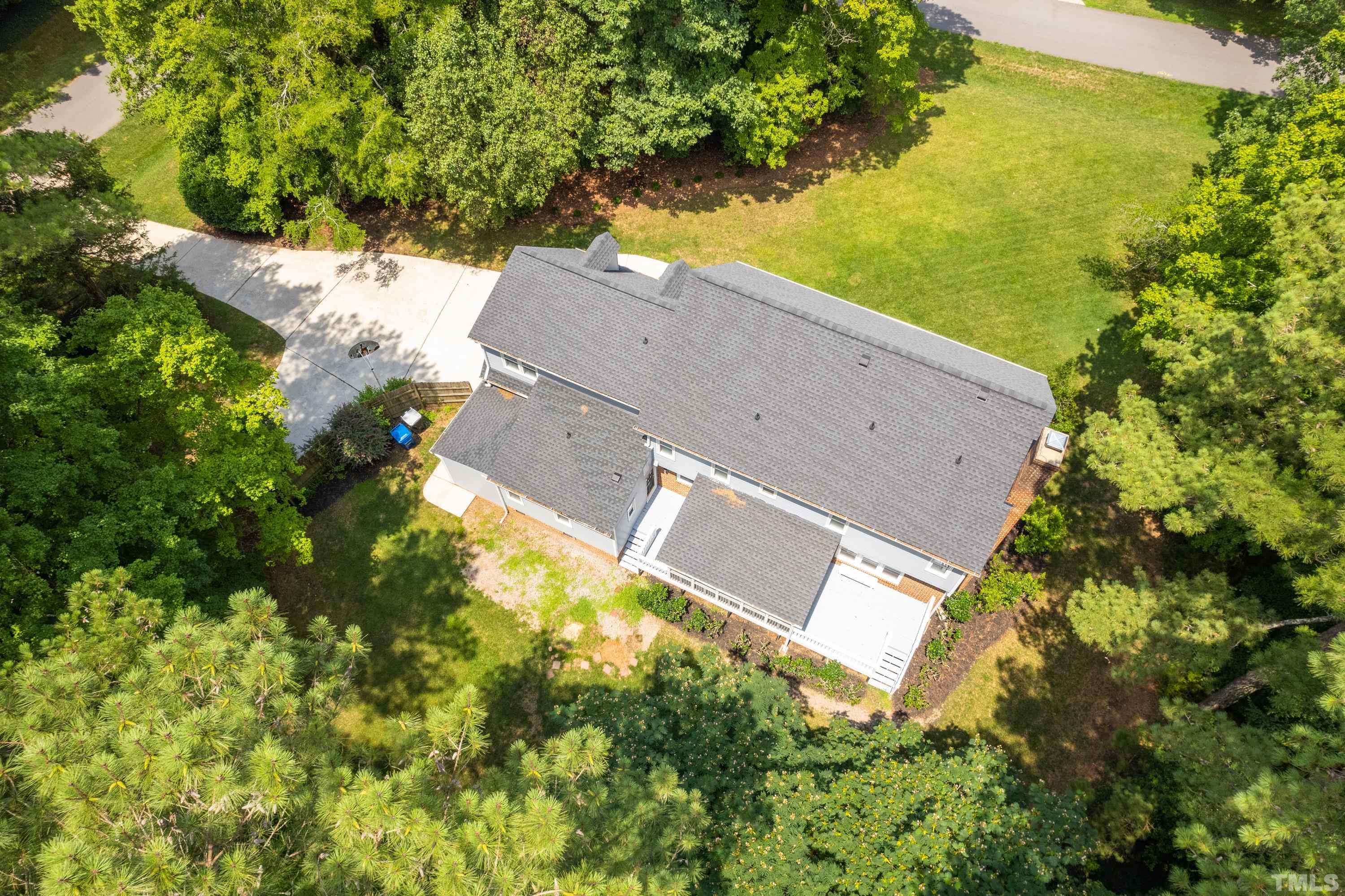 2013 Countrywood Road North Raleigh, NC 27615 - Photo 69 of 73 an aerial view of residential houses with outdoor space