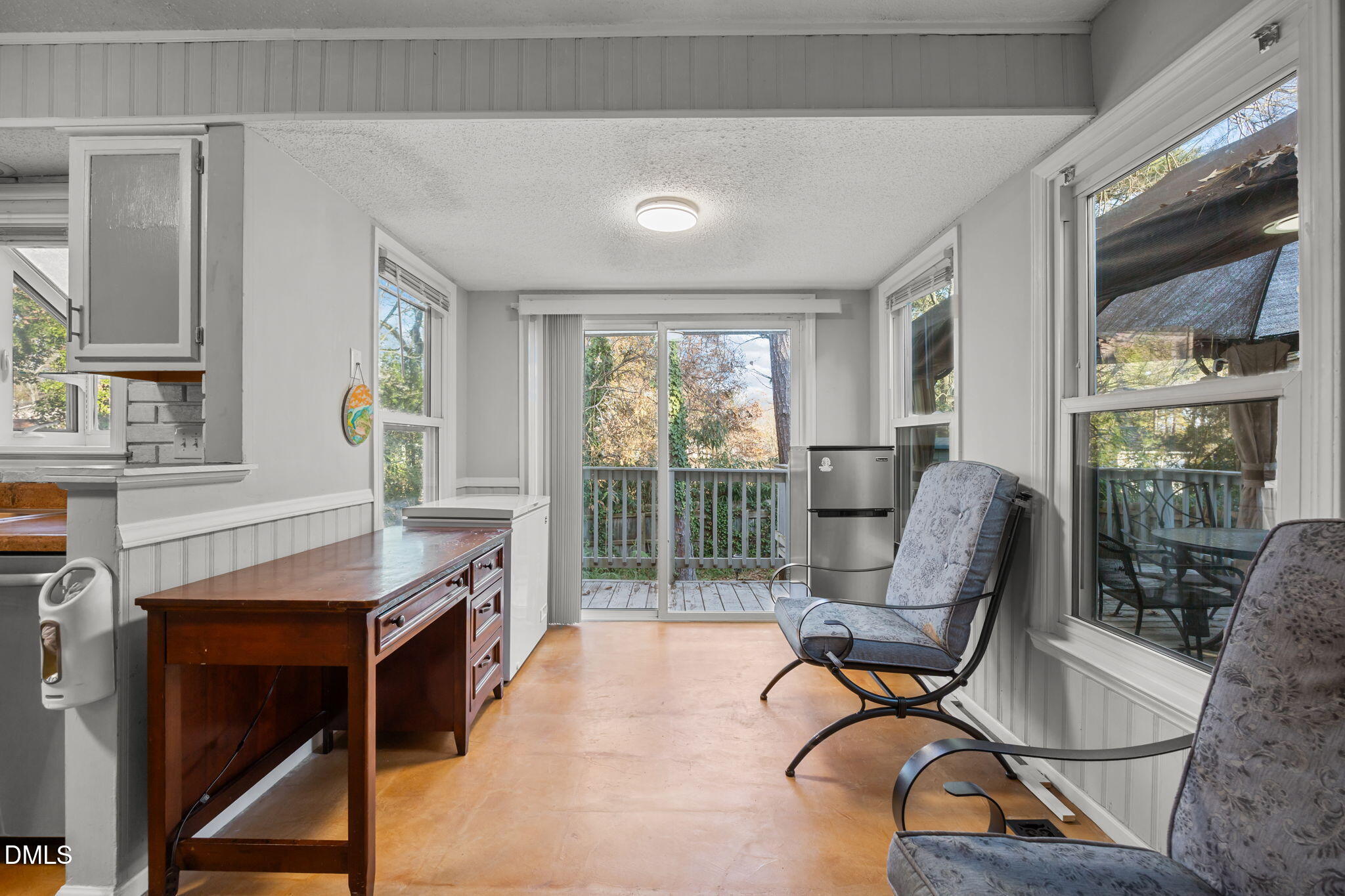 4700 Tolley Court Raleigh, NC 27616 - Photo 22 of 37 a work room with furniture and a floor to ceiling window