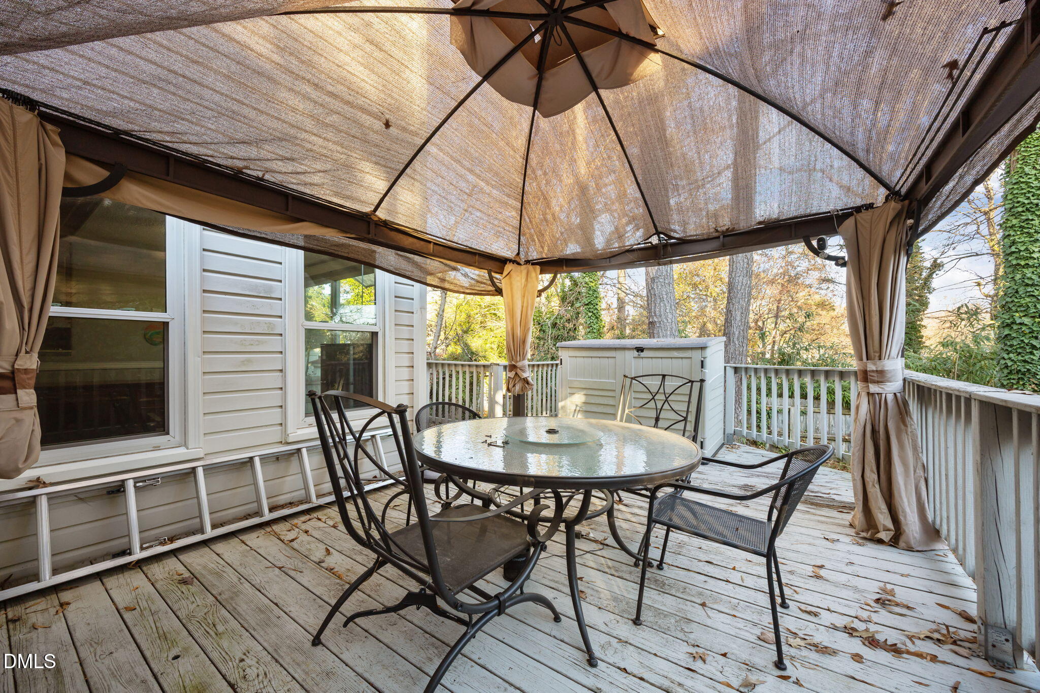 4700 Tolley Court Raleigh, NC 27616 - Photo 34 of 37 a view of a dining room with furniture window and outside view