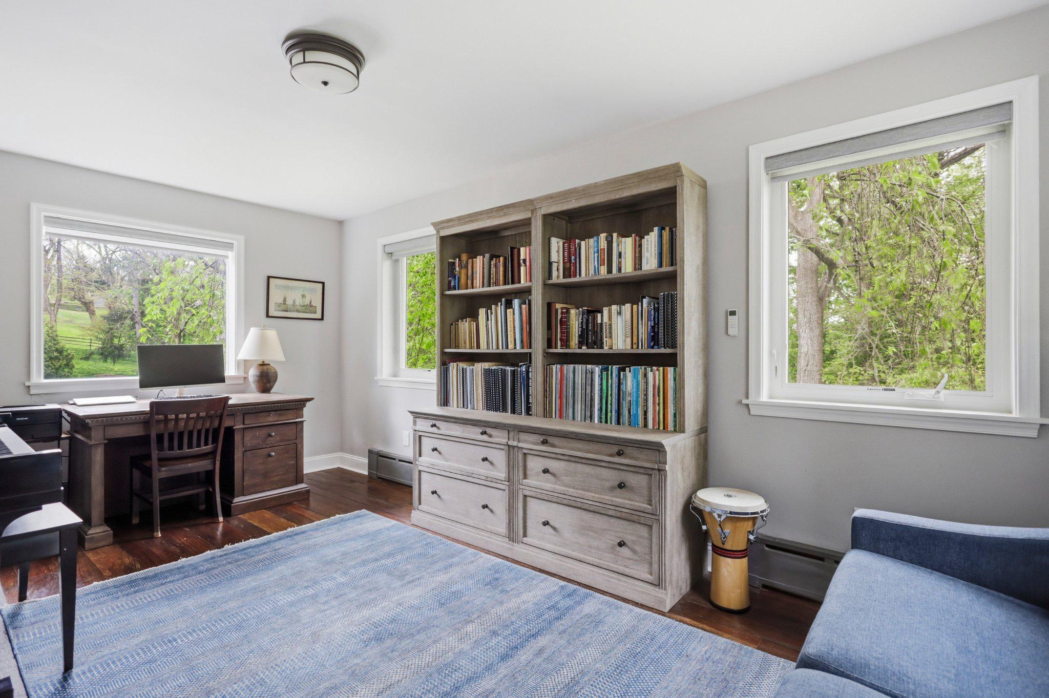 91 East Bells Mill Road Philadelphia, PA 19118 - Photo 8 of 29 Private study off of the dining room