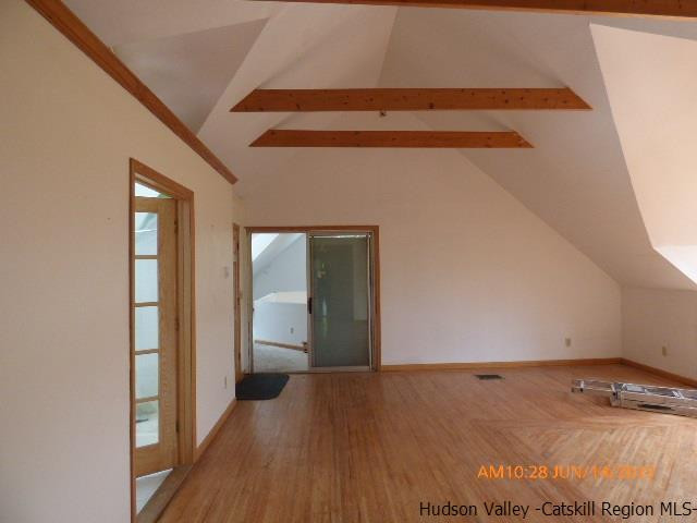 2199 Burroughs Memorial Road Roxbury, NY 12474 - Photo 8 of 34 wooden floor in an empty room