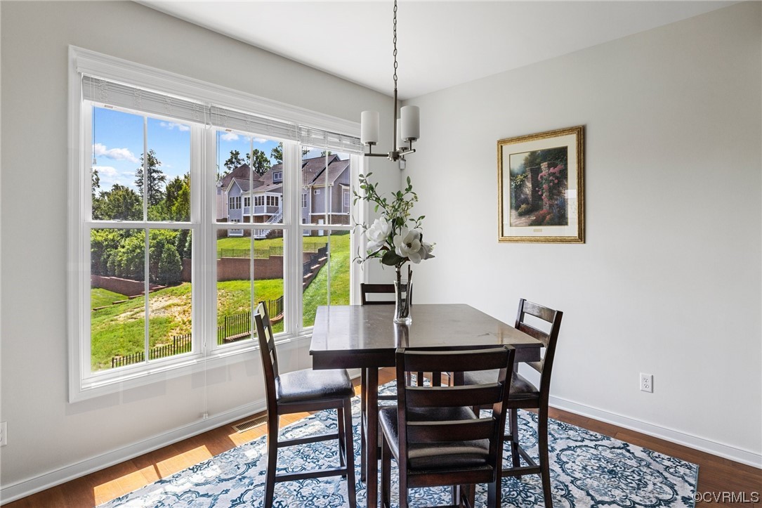 3825 Bircham Loop Midlothian, VA 23113 - Photo 16 of 38 Large eat in kitchen overlooks backyard