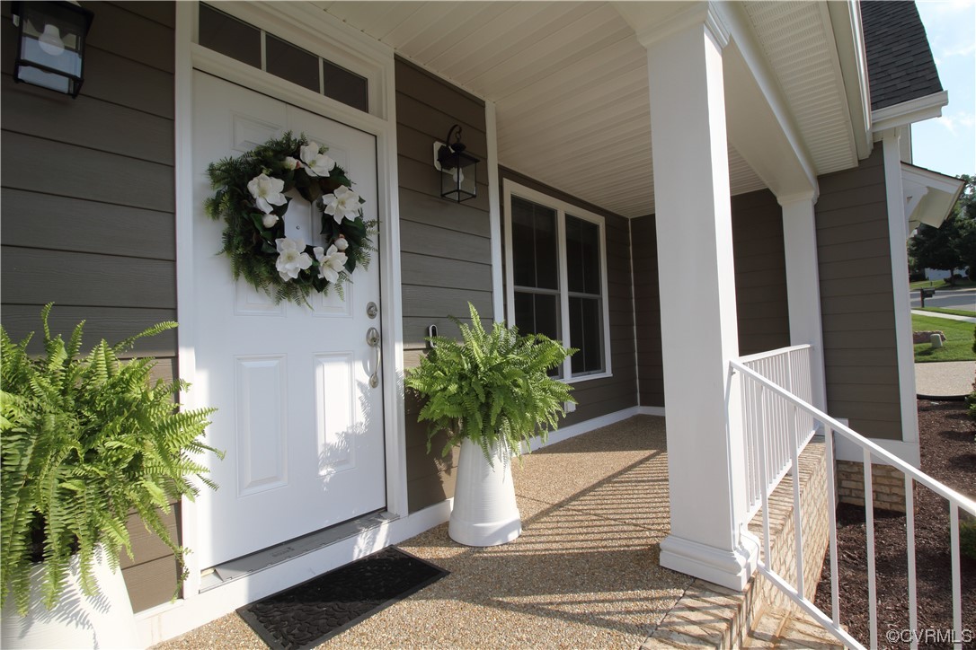3825 Bircham Loop Midlothian, VA 23113 - Photo 5 of 38 Full Front porch Augusta plan w/Farmhouse elevatio