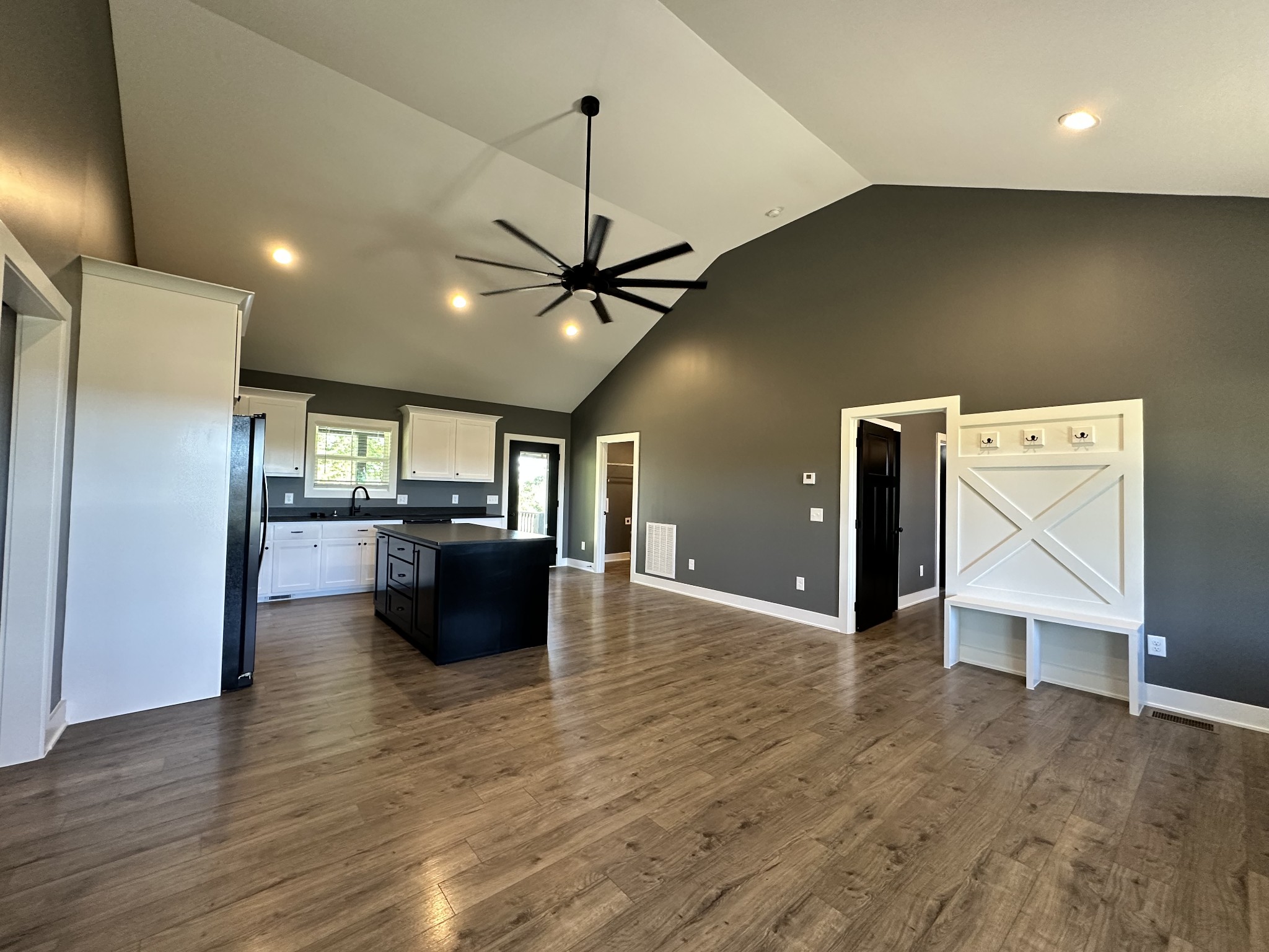 360 Coker Ford Road Portland, TN 37148 - Photo 27 of 46 a view of a kitchen with a sink and a refrigerator