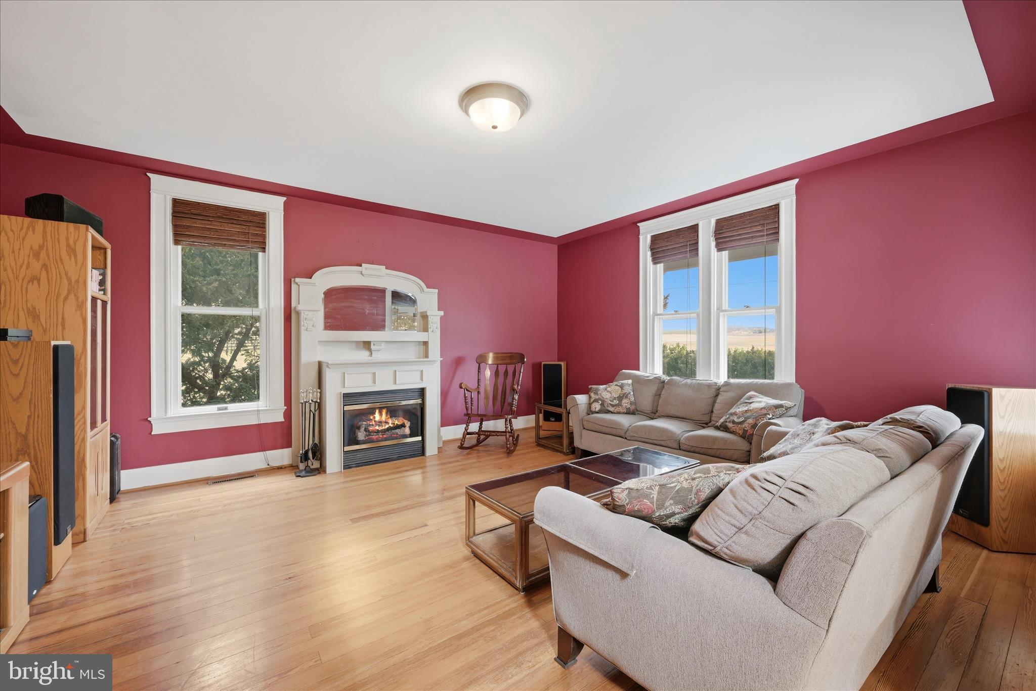 171 Laurel Grove Road Winchester, VA 22602 - Photo 6 of 83 a living room with furniture a fireplace with wooden floor
