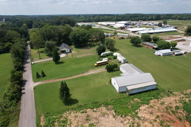 a view of a lake with outdoor space