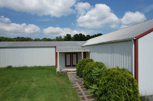 a house with garden in front of it