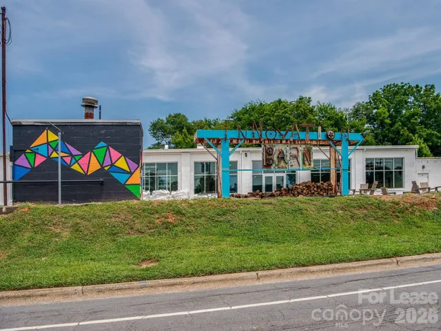 a car parked in front of a building