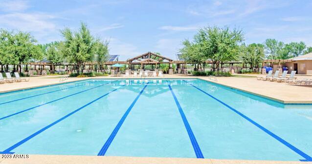 3579 South Ranger Trail Gilbert, AZ 85297 - Photo 40 of 41 heated lap pool