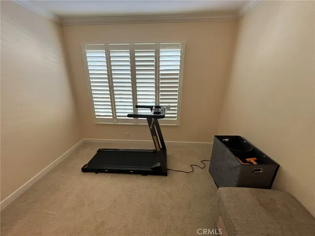 a room with a window