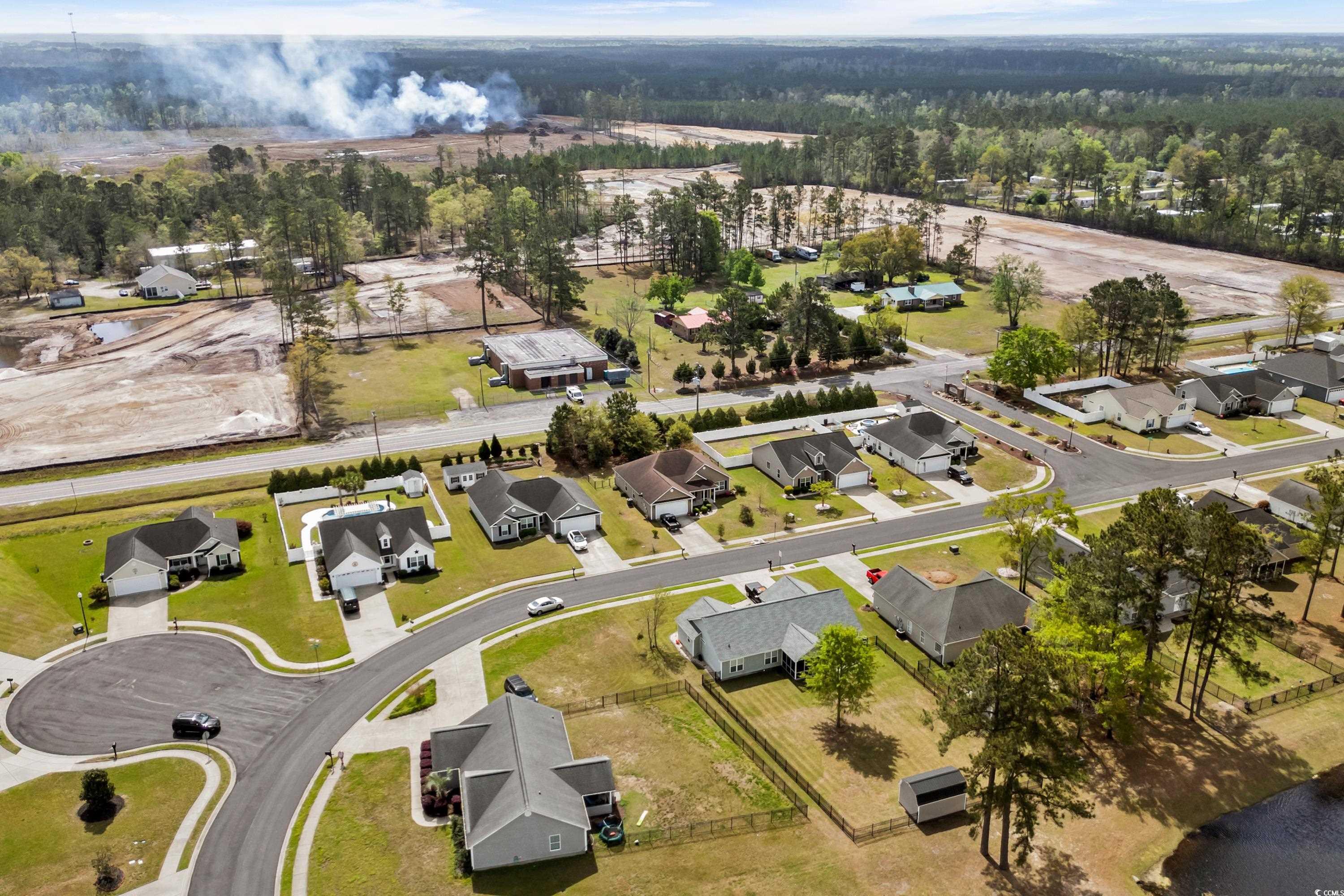 210 Georgia Mae Loop Conway, SC 29527 - Photo 37 of 40 Drone / aerial view featuring a residential view