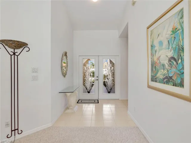 a view of a entryway