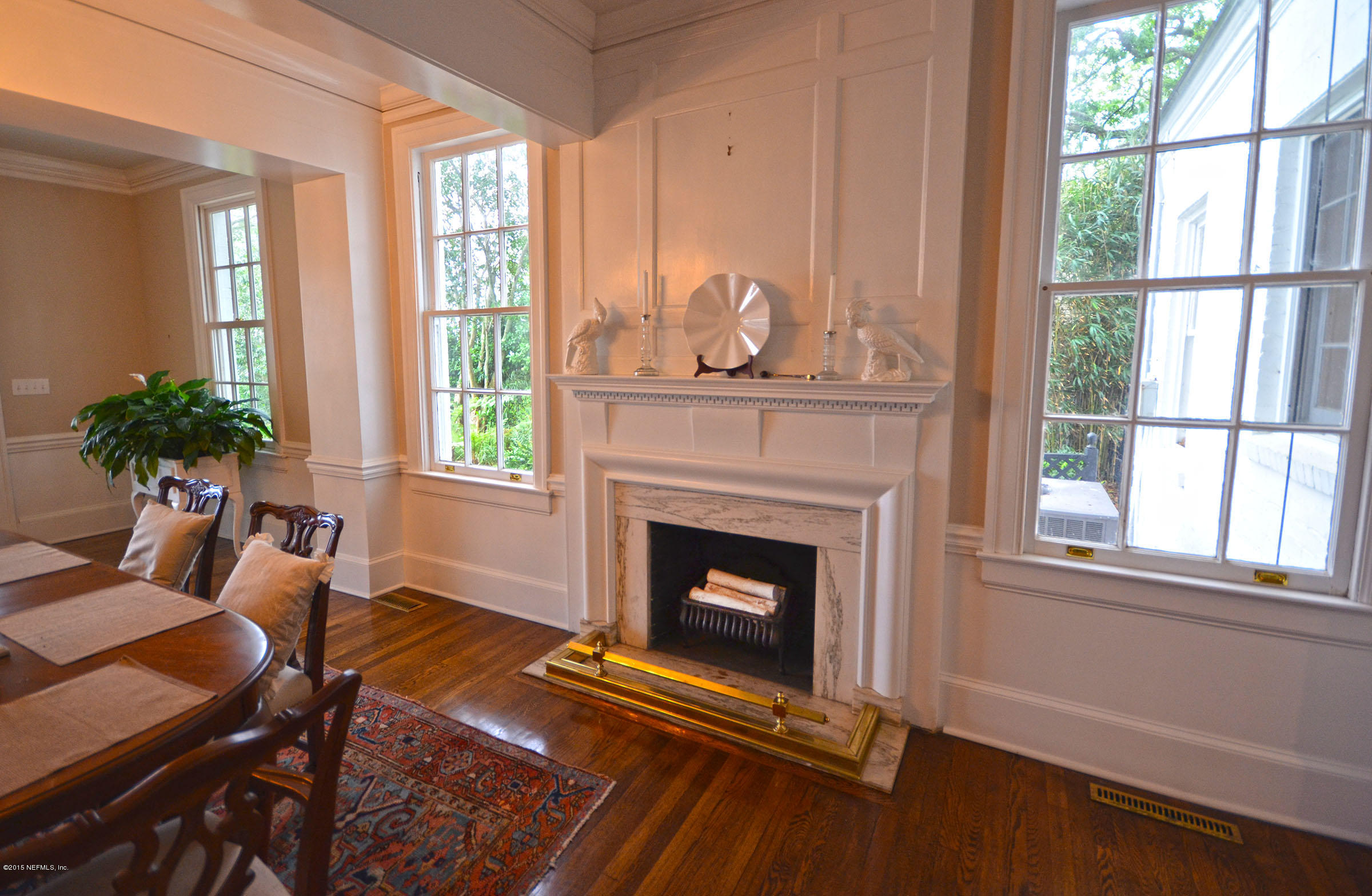 4091 Timuquana Road Jacksonville, FL 32210 - Photo 16 of 49 Fireplace in the dining room