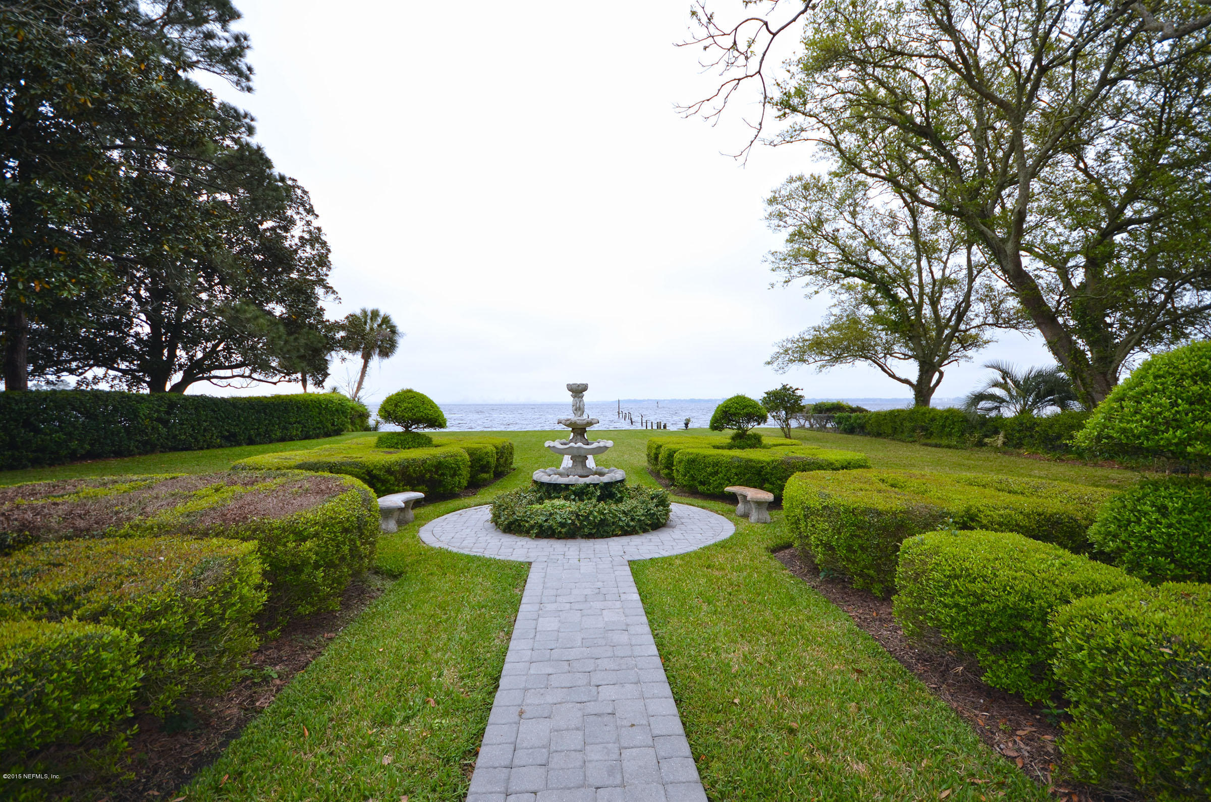 4091 Timuquana Road Jacksonville, FL 32210 - Photo 48 of 49 Formal garden leads to the river's edge