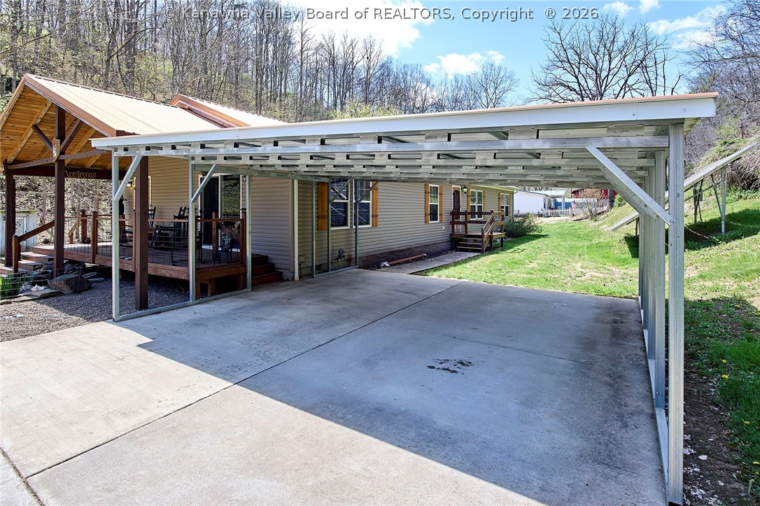 965 McComas Branch Road Milton, WV 25541 - Photo 32 of 50 carport