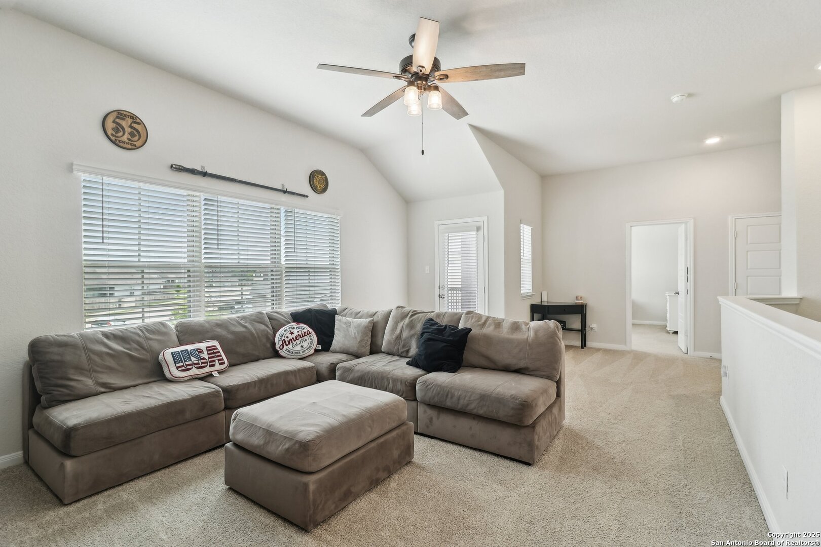 402 Devnet Cibolo, TX 78108 - Photo 15 of 32 a living room with furniture and a large window