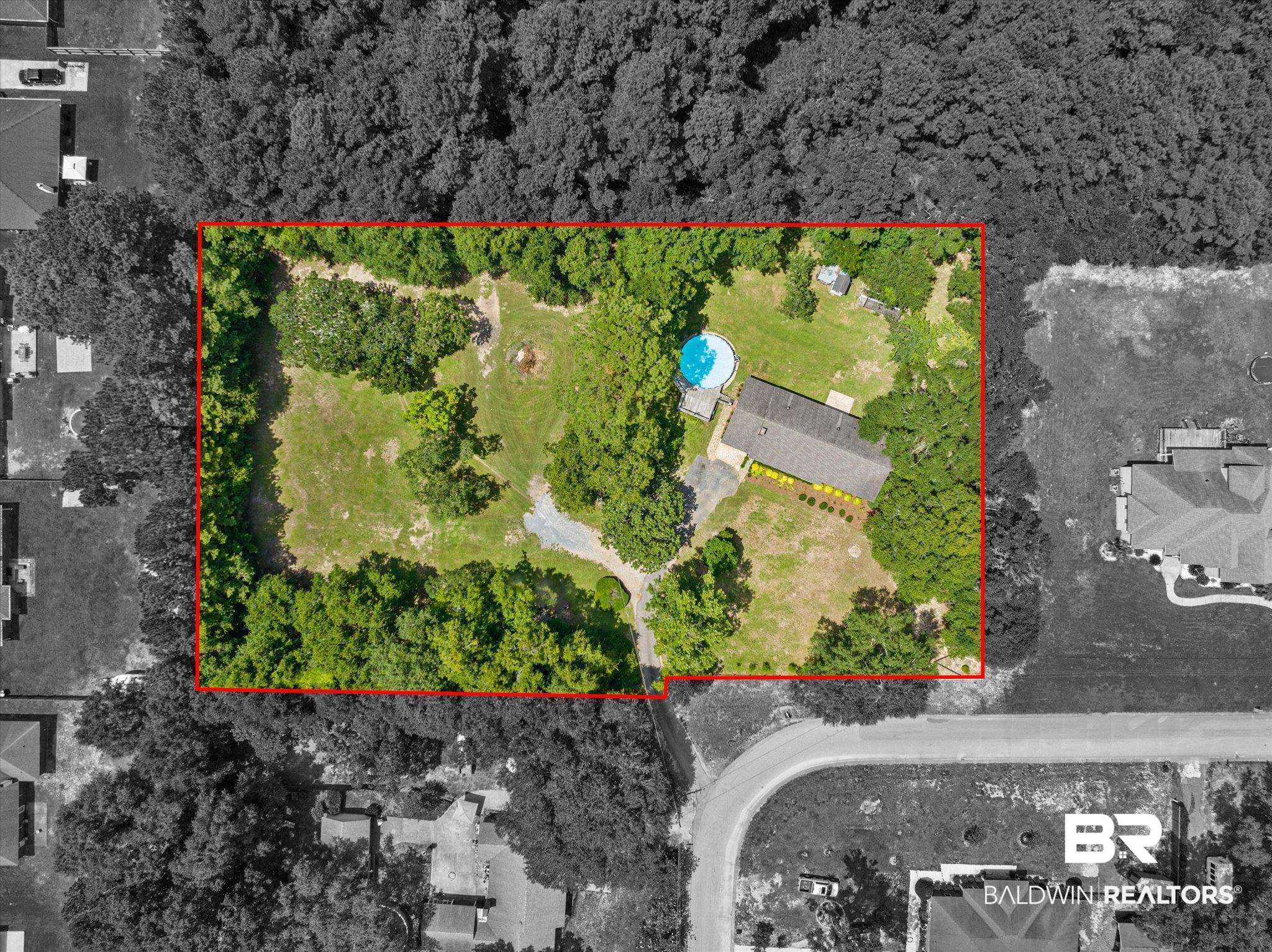 3325 Lacoste Road Mobile, AL 36618 - Photo 21 of 35 Drone / aerial view