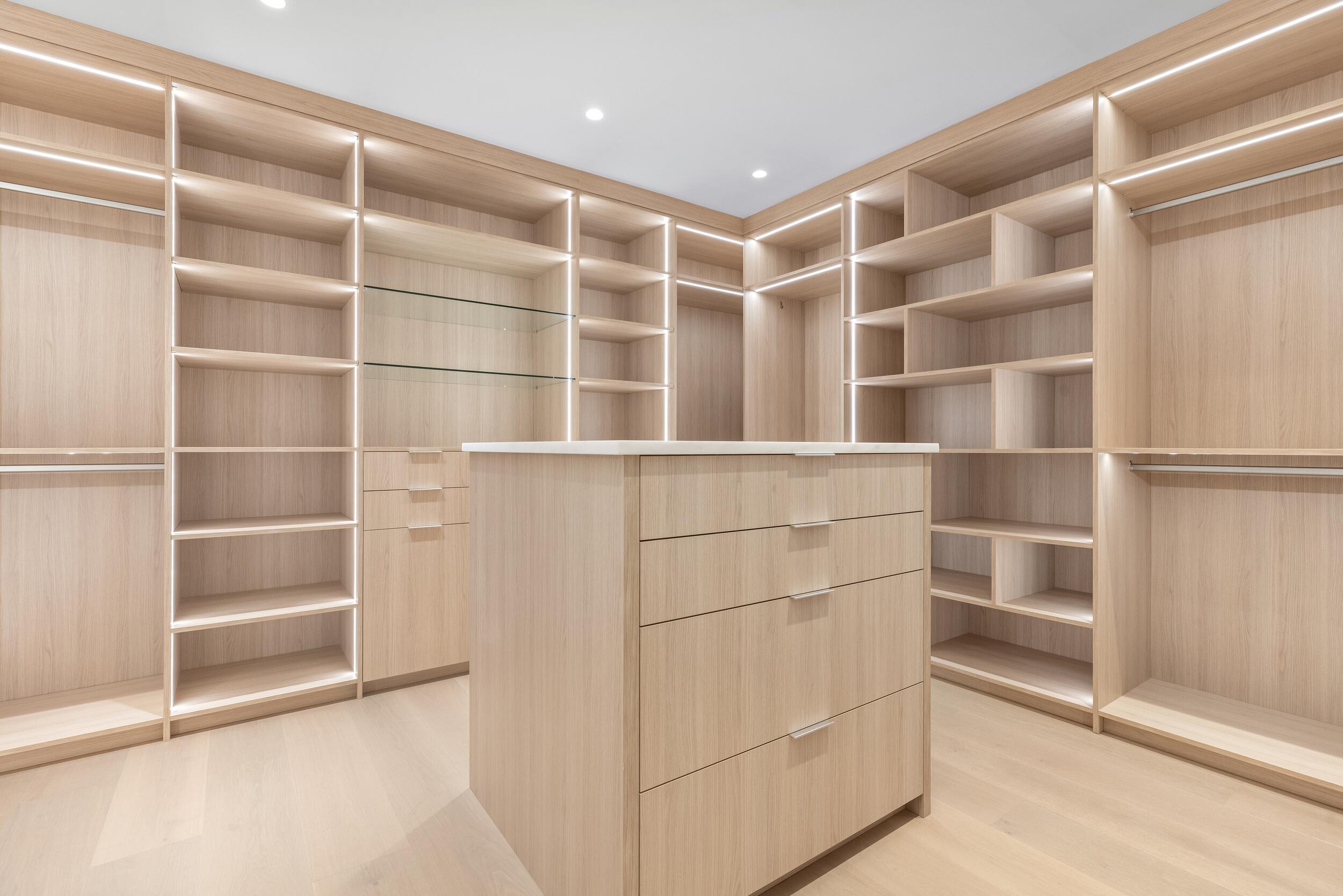 1351 Cocoanut Road Boca Raton, FL 33432 - Photo 73 of 101 a view of an empty walk in closet