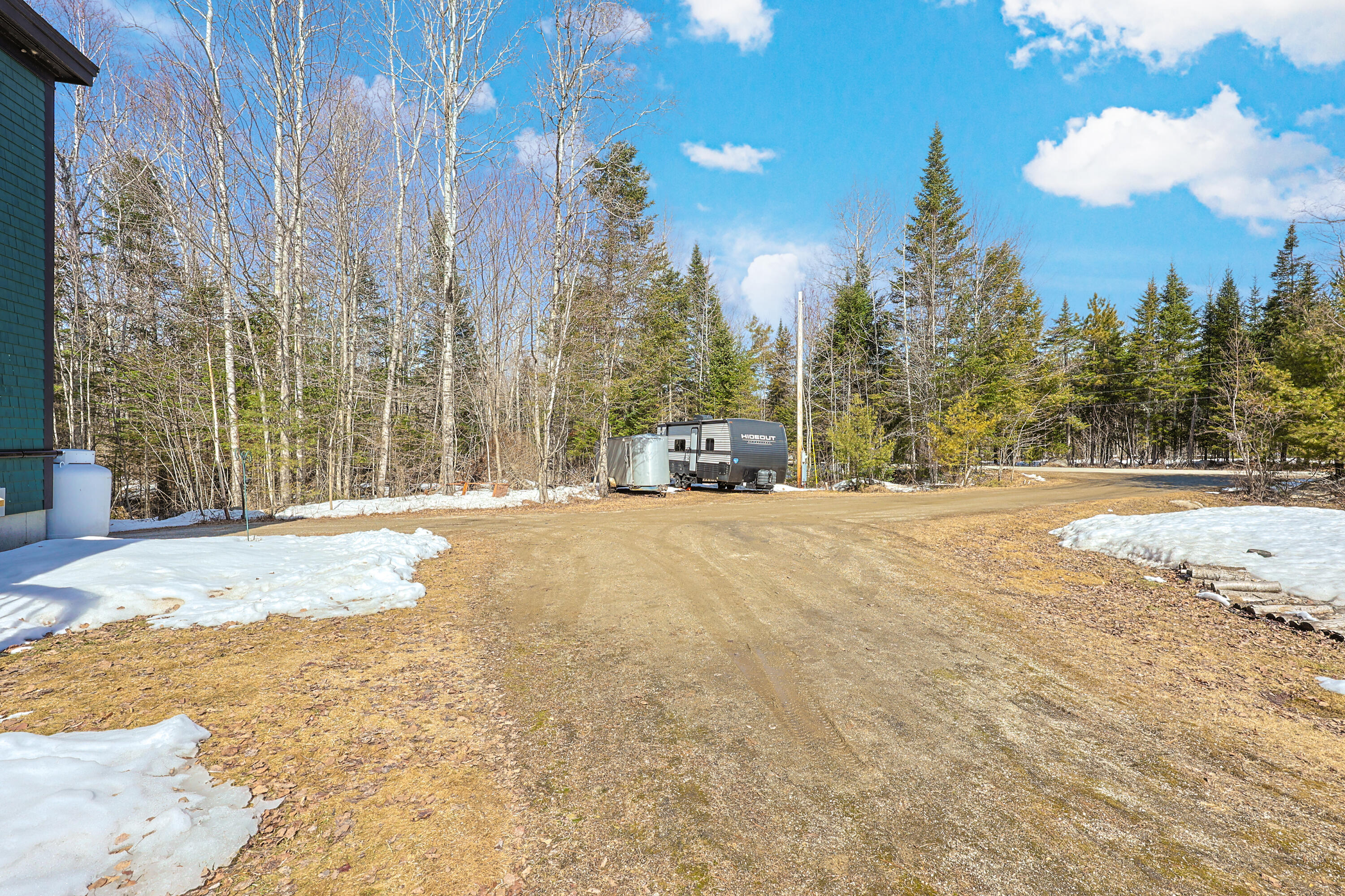 130 Farmers Hill Road Andover, ME 04216 - Photo 58 of 70 Driveway from side yard