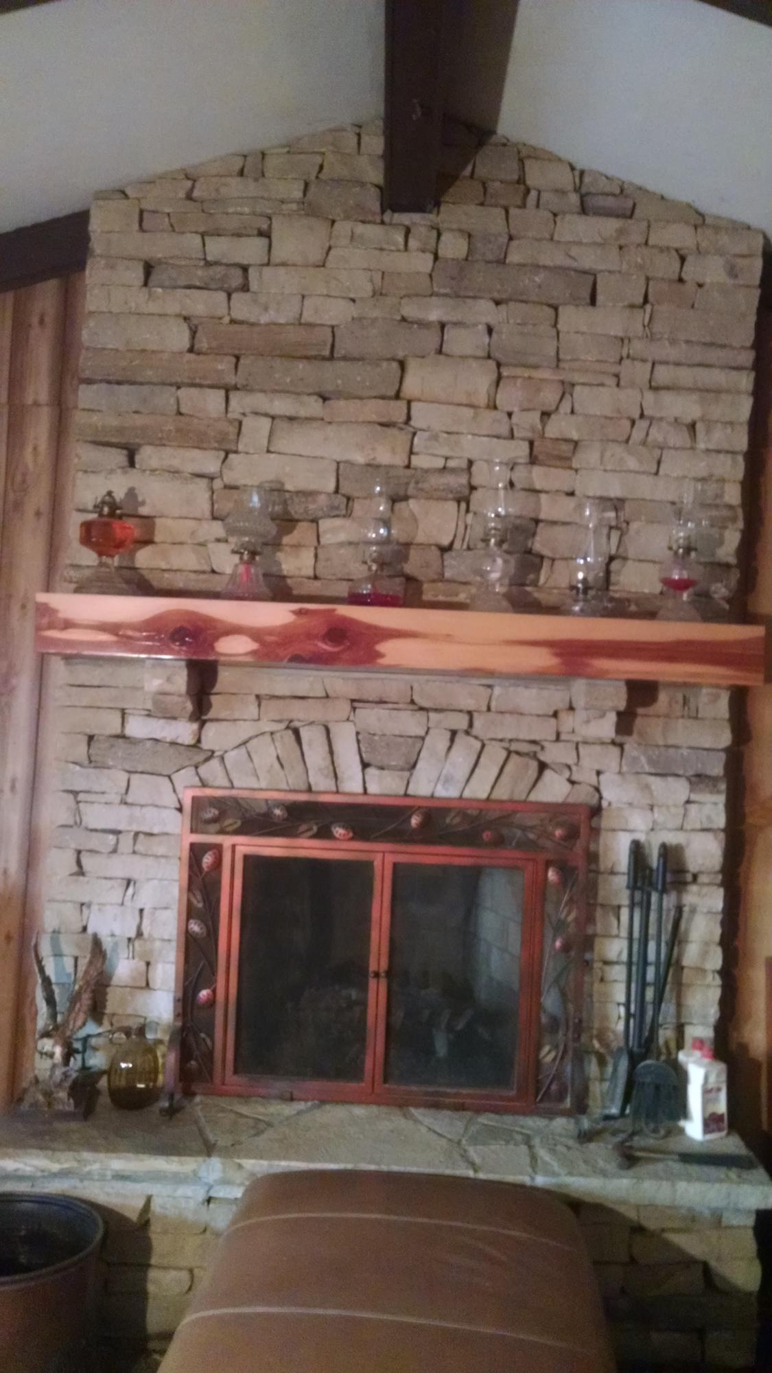 7733 River Road Townsend, TN 37882 - Photo 5 of 6 7733 Living Room Fireplace