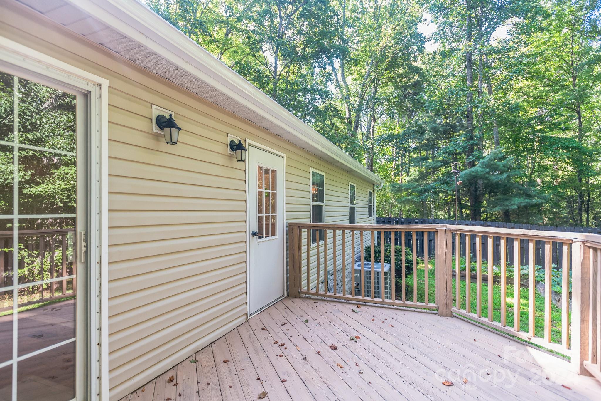 104 Cane Crest Circle Fairview, NC 28730 - Photo 29 of 29 a view of a wooden deck
