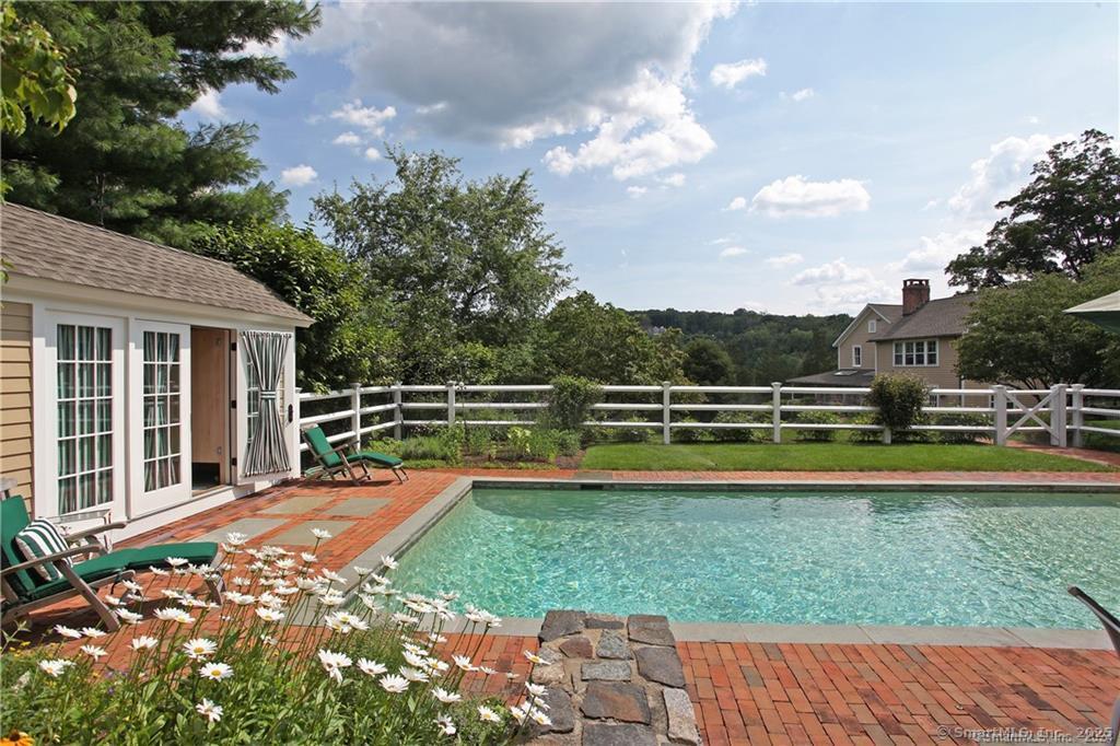 32 Leach Hollow Road Sherman, CT 06784 - Photo 4 of 40 a view of a house with swimming pool