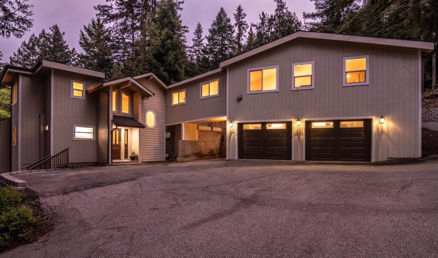 144 Eagle Crest Drive Scotts Valley, CA 95066 - Photo 2 of 28 a front view of a house with yard