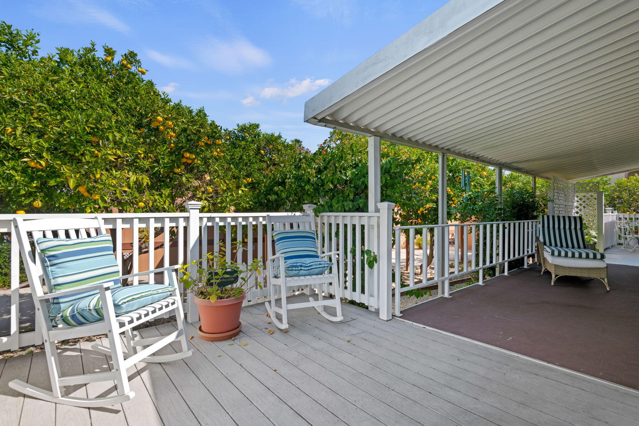 340 Old Mill Road, Unit 32 Santa Barbara, CA 93110 - Photo 7 of 39 07-Porch Deck